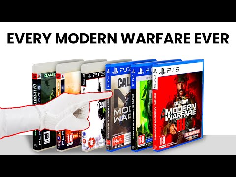 Unboxing Every Modern Warfare Ever + Gameplay | 2007-2024 Evolution