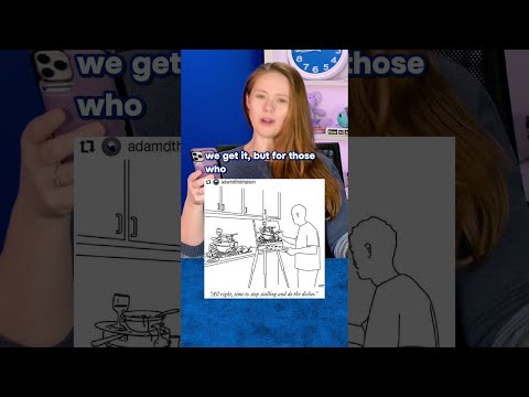 Doing the dishes - Reacting to ADHD Memes #adhd #adhdlife #memes #reaction #shorts