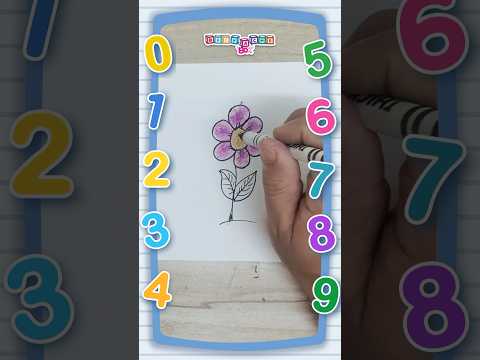 How to Draw I Draw Picture with Number 3 I Easy Number Drawing