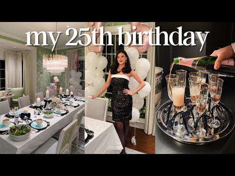 VLOG | thanksgiving, my 25th birthday & birthday gift haul