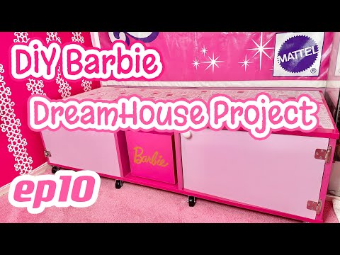 OOAK Barbie The Movie DreamHouse DIY Project ep10 Barbie Newspaper Srage