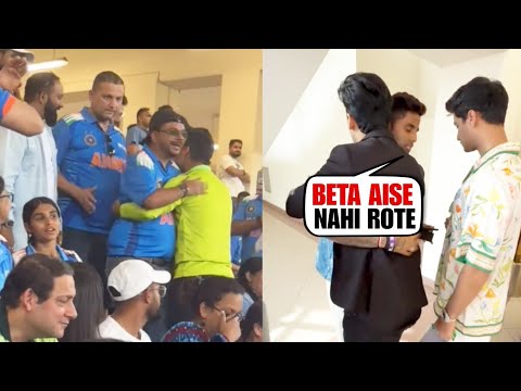 Surya Kumar Yadav hug crying Pakistan fans, India fans did bye bye send off to Pakistani fans