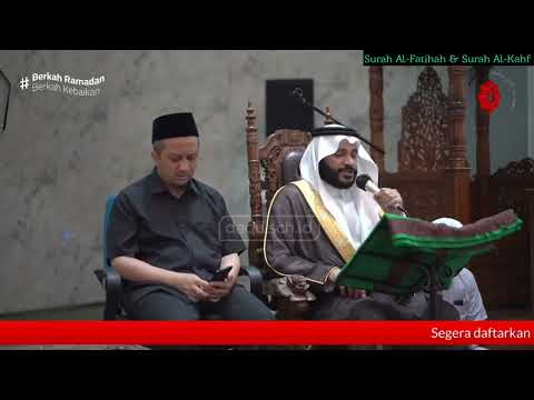 Abdul Rahman Al Ossi - Surah Al-Fatihah (1) Al-Kahf (18) Live 23/03/23