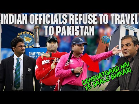 Indian officials refuse to travel to Pakistan for Champions Trophy | Pak Media Abbu Naraj hai humse