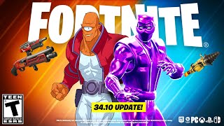 FORTNITE 34.10 UPDATE is NOW LIVE!