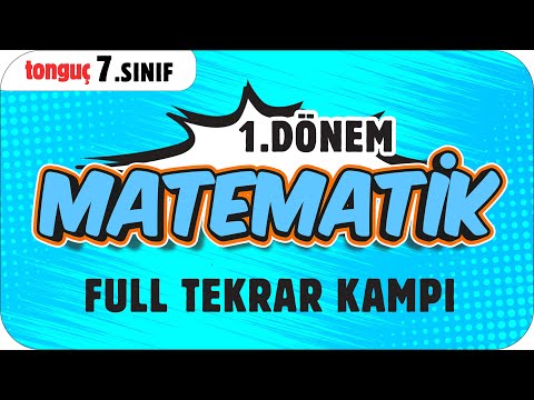 7. Sınıf Matematik 1. Dönem Full Tekrar ♻ #2025