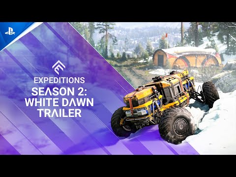 Expeditions: A MudRunner Game - White Dawn Trailer | PS5 & PS4 Games