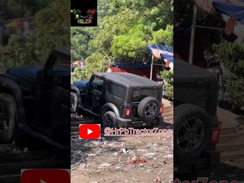 Thar 4x4 Car On Haridwar🙏 || Nishu Deshwal ❤️ #thar #tochanking #tractortochan #swaraj #trending