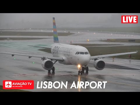 🔴 LIVE Lisbon Airport 18.02.2025 • Livestream Plane Spotting • Direto Aeroporto Lisboa LIS/LPPT