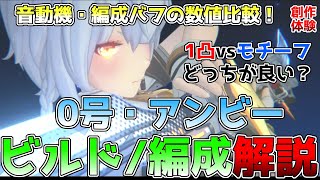 【ゼンゼロ】0号アンビーのビルド・編成解説！オススメ音動機/ディスク/凸効果/編成の数値比較をまとめました