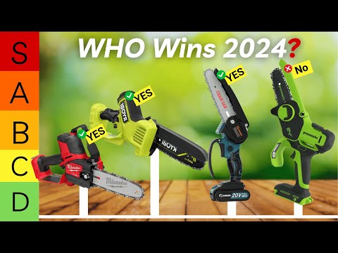 Best Cordless Mini Chainsaws 2024 - Don’t Waste Your Money!