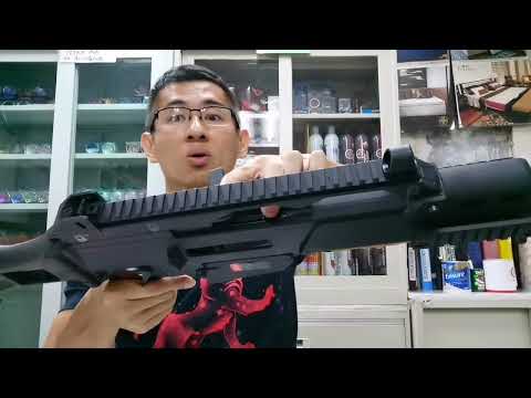 WE 999c HK G36c Airsoft Gas Blowback Rifle, Unboxing, Review, Testing