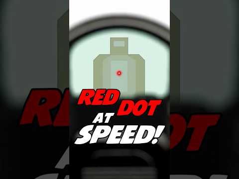 How to Use a Red Dot at Speed: Shoot Faster! 🔴