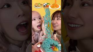 【お菓子で作ったご飯で1日☀️🍭りちちゃんコラボ】@richi_yashoku#asmr#ASMR#お菓子#グミ#gummy#お菓子お弁当#パスタグミ#海外お菓子#haribo#ハリボー