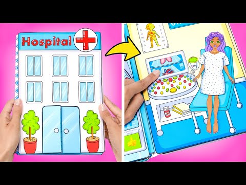 DIY Paper Hospital Playbook 🏥 Best Paper Doll Games