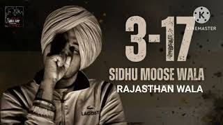 3-17 legend sidhu Moose wala new song 2024