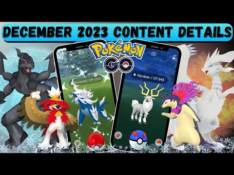 NEW December 2023 Content Coming to Pokémon Go!