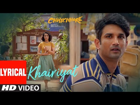 KHAIRIYAT | CHHICHHORE | Sushant, Shraddha | Pritam, Amitabh B|Arijit Singh #argitsingh #trending