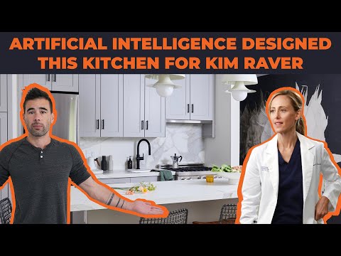 We used Artificial Intelligence to design a kitchen for Kim Raver