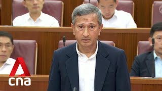 Shanmugam's speech on Ukraine invasion reflects government's views: Vivian Balakrishnan