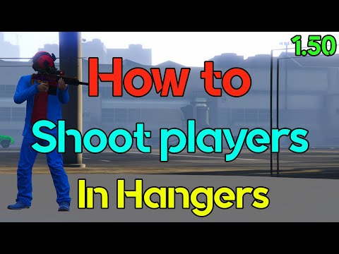 How to Shoot people out of their Hangars in GTA Online - 1.50