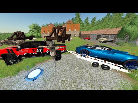 Trading Racecar for Abandoned Castle | Farming Simulator 22