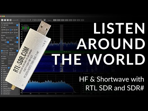 Listen Around the World - No Internet Required (HF & Shortwave on RTL SDR)