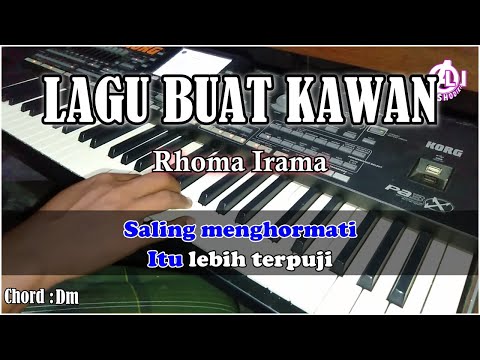 LAGU BUAT KAWAN - Rhoma Irama - Karaoke Dangdut (Cover) Korg Pa3X Lirik & Chord