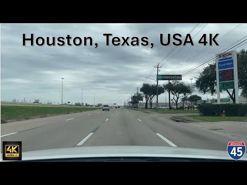 Journey to Space: 4K Drive to NASA’s Johnson Space Center in Houston | Drive Time #nasa #houston