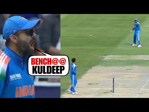 Virat Kohli & Rohit Sharma got angry on Kuldeep Yadav after not pickup ball, Ind vs Aus Semi Final