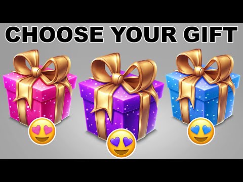 Choose Your Gift...! Pink, Purple or Blue 💗💜💙 How Lucky Are You? 😱 QuizZone