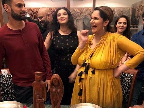 Sania Mirza And Shoaib Malik Celebrate Their Baby Shower Party|Sania Mirza Baby Shower Photos