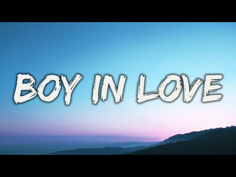 Boy In Love - Elliot James Reay (Lyrics)