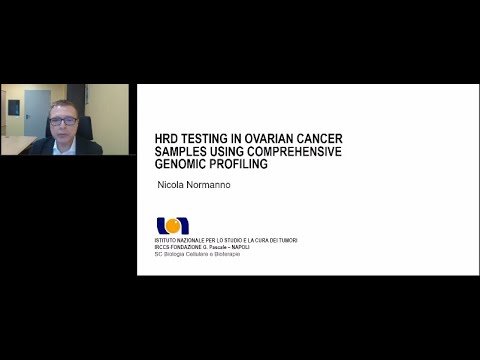 HRD testing in ovarian cancer samples using comprehensive genomic profiling