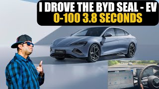 I Drove The BYD Seal EV, 0-100 3.8 Seconds #automobile #carreview