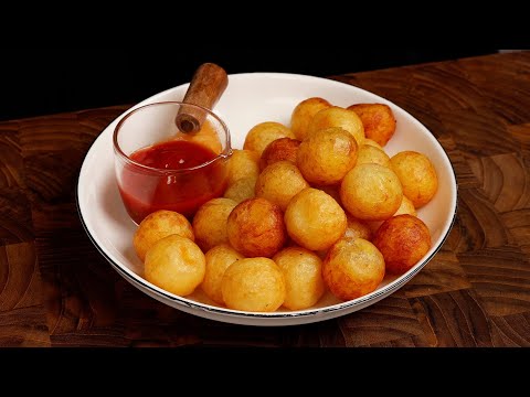 Crispy Potato Balls ! French Fries ! Crispy Potatoes