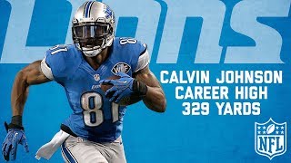 Calvin Johnson Highlights from Career-High 329-Yard Game vs. the Cowboys | NFL Highlights