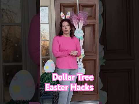 Dollar Tree Decor - Don’t Miss this one! 🌷🐰#easterdecor #dollartreediy #quickeasterdiy