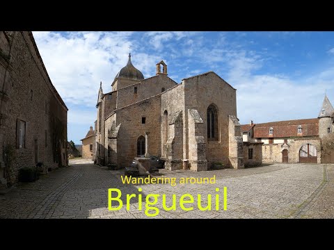 Wandering around Brigueuil, Nouvelle-Aquitaine, France. A taste of this historic picturesque village