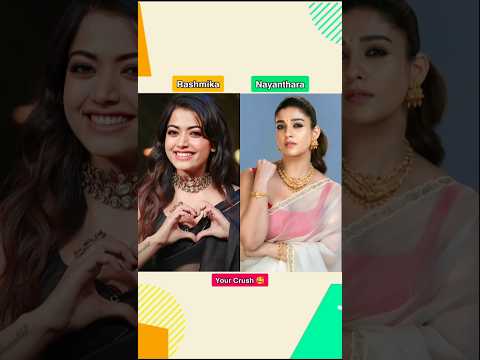 Rashmika And Nayanthara Life Journey Transformation||#rashmikamandanna#nayanthara#journey#shorts