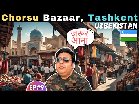 Inside the Most Unusual Bazaar in Tashkent, Uzbekistan