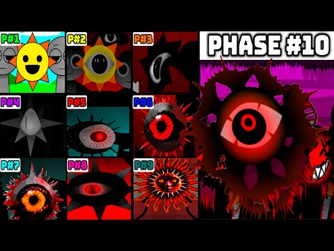 Phase 1 VS Phase 2 VS Phase 3-4 VS Phase 5 VS Phase 6 VS Phase 7-10 in Incredibox Sprunki ! #sprunki