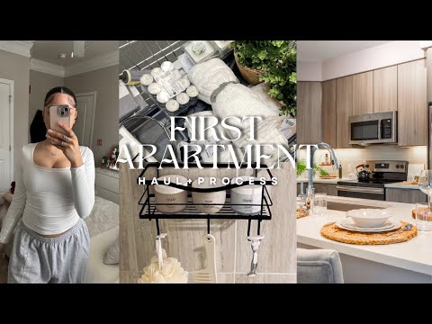 MOVE-IN SERIES EP. 1 || APARTMENT ESSENTIALS HAUL + PROCESS