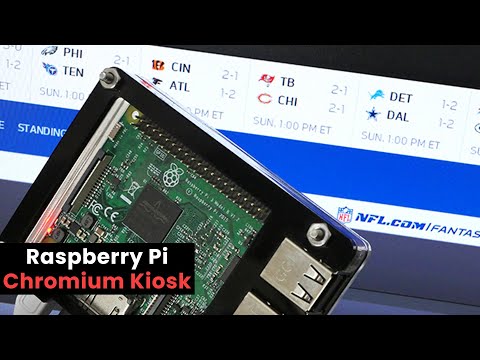 Raspberry Pi Kiosk using Chromium