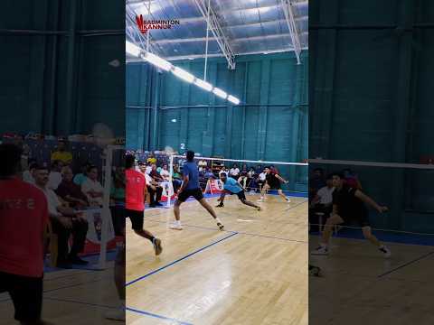 Backhand smash from Bennet Antony🥵🔥🔥 #shorts #backhandsmash #badminton