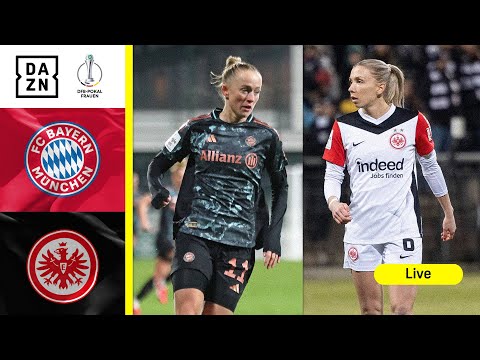 Bayern Munich vs. Eintracht Frankfurt | DFB-Pokal Frauen 2024-25 Quarter-Finals Full Match