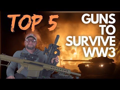 TOP 5 GUNS TO SURVIVE WW3!