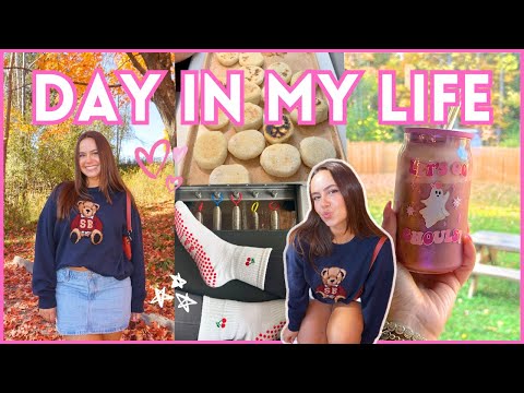 FALL DAY IN MY LIFE (hollister haul, pilates & baking)