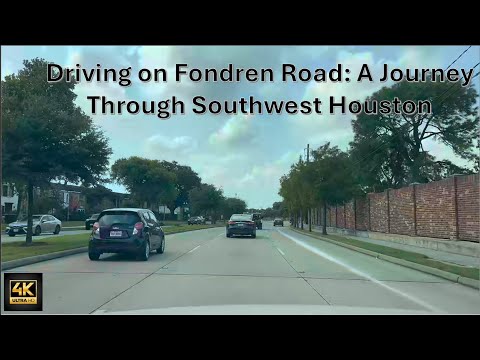 Driving on Fondren Road: A Journey Through Southwest Houston | Drive Time #texashighways #houston