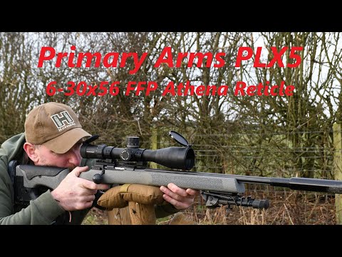 Primary Arms PLX5, 6-30x56 FFP Riflescope with Athena Reticle, full review